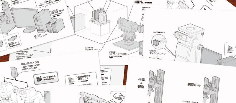 お客様ごとに最適な観察環境を構築・ご提案します